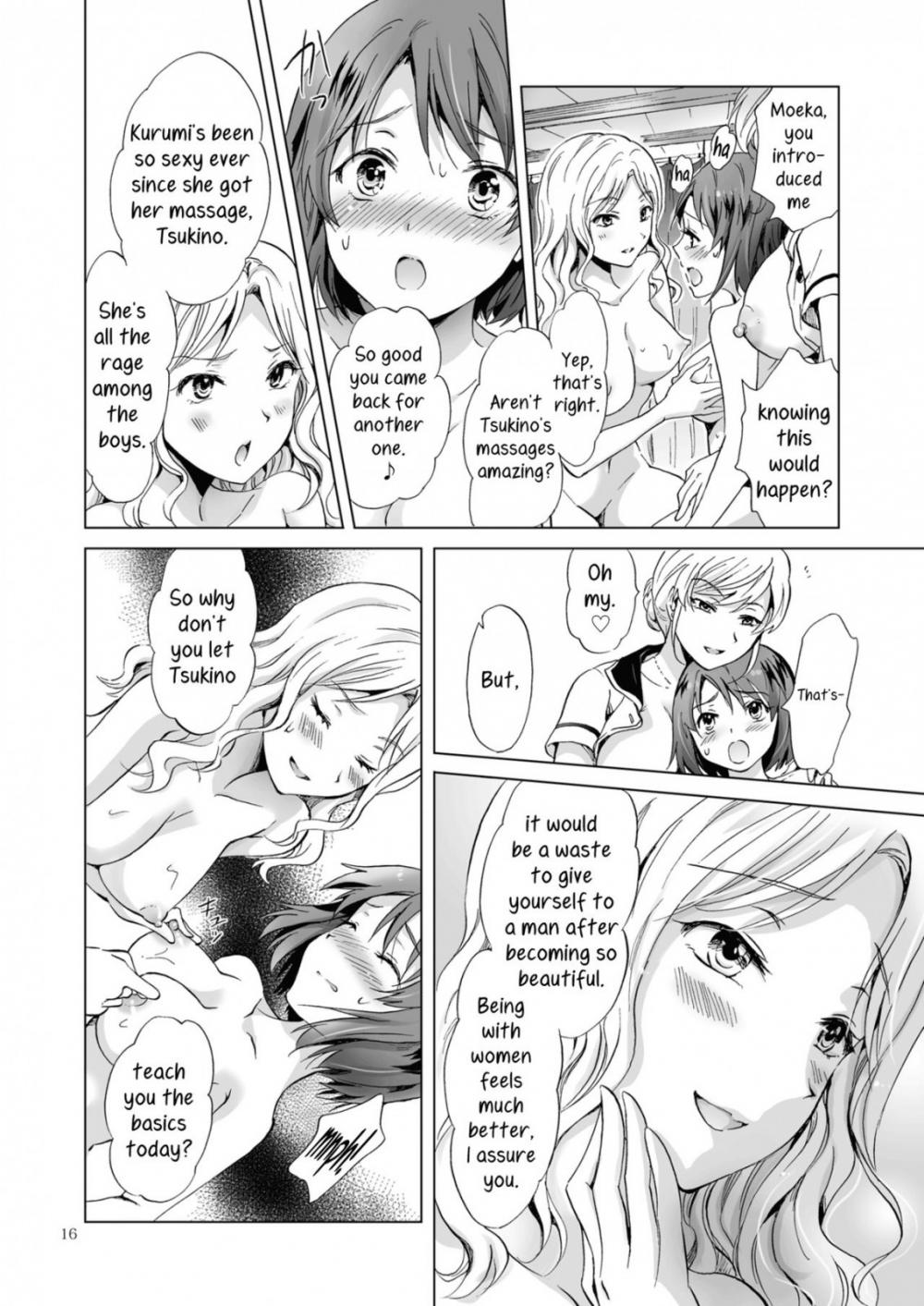 Hentai Manga Comic-Secret Yuri Salon, Friends Course-Read-15